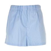 Heldere Blauwe Shorts Cruna , Blue , Dames