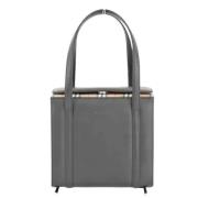 Pre-owned Canvas totes Burberry Vintage , Black , Dames