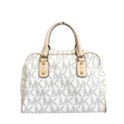 Pre-owned Leather handbags Michael Kors Pre-owned , White , Dames