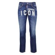 Slim-fit Jeans Dsquared2 , Blue , Heren