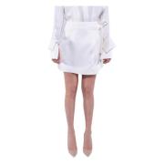 Wrap Style Ava Rok Wit MVP wardrobe , White , Dames