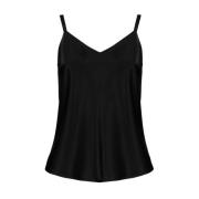 Sleeveless Tops Doris S , Black , Dames