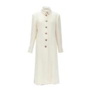 Pre-owned Fabric outerwear Chanel Vintage , Beige , Dames