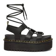 Sandals Dr. Martens , Black , Dames