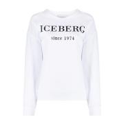 Sweatshirts Iceberg , White , Dames