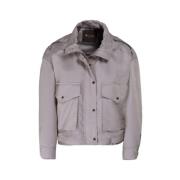 Bomber Jackets Moorer , Beige , Dames