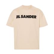 T-Shirts Jil Sander , Beige , Heren