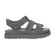 Flat Sandals UGG , Gray , Dames