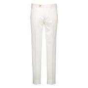 Morello pantalons wit Berwich , White , Heren