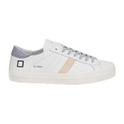 Vintage Hill Low Wit Paarse Sneakers D.a.t.e. , White , Dames
