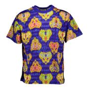 t-shirts blauw Versace Jeans Couture , Multicolor , Heren