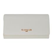 Wit Saffiano Continental Portemonnee Gaëlle Paris , White , Unisex