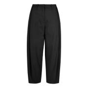 Wide Trousers BomBoogie , Black , Dames