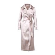 Belted Coats Tagliatore , Pink , Dames