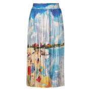 Midi Skirts Rich & Royal , Multicolor , Dames