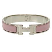 Pre-owned Metal bracelets Hermès Vintage , Gray , Dames