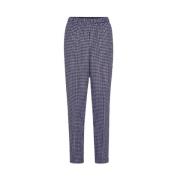 Slim-fit Trousers Forte Forte , Purple , Dames