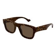 Gg1427S 003 Zonnebril Gucci , Brown , Unisex