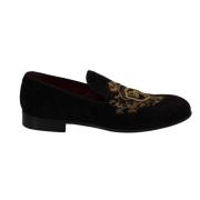 Bruine Suède Leren Stiletto Schoenen Hakken Dolce & Gabbana , Black , ...