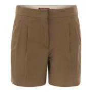 Short Shorts Max Mara Studio , Brown , Dames