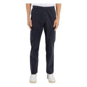 Straight Trousers Woolrich , Blue , Heren