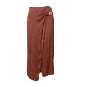 Maxi Skirts Simona Corsellini , Brown , Dames