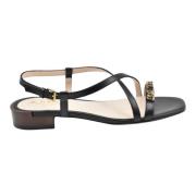 Flat Sandals Tod's , Black , Dames