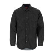 Casual Shirts Diesel , Black , Heren