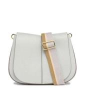 Helena Round Icona Crossbody Tas Gianni Chiarini , Gray , Dames