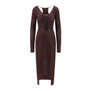 Knitted Dresses Andrea Adamo , Brown , Dames