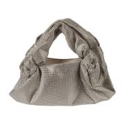 Stijlvolle Leren Handtas Giuseppe Di Morabito , Gray , Dames