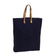 Pre-owned Cotton totes Hermès Vintage , Purple , Dames