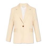 Katoenen blazer Maison Kitsuné , Beige , Dames