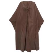 Pre-owned Cotton dresses Valentino Vintage , Brown , Dames