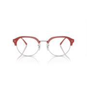 Silver Red Eyewear Frames Ray-Ban , Red , Dames