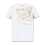 Bedrukt T-shirt Vivienne Westwood , White , Heren