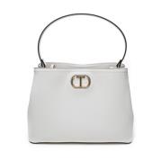 Tote Bags Twinset , White , Dames
