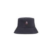 Logo Patch Bucket Hat Parajumpers , Black , Unisex