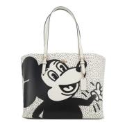 Mickey Mouse X Keith Haring Tote Tas Coach , Multicolor , Dames