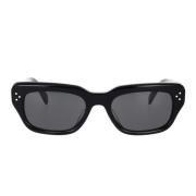 Geometrische zonnebril met chique stijl Celine , Black , Unisex