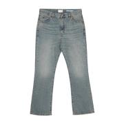 Lichtblauwe Versleten Denim Jeans Haikure , Blue , Heren