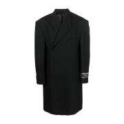 Coats Acne Studios , Black , Heren