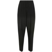 Slim-fit Trousers Semicouture , Black , Dames