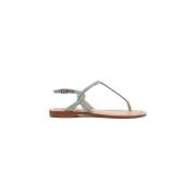 Flat Sandals Maliparmi , Blue , Dames