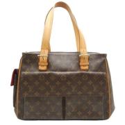 Pre-owned Canvas louis-vuitton-bags Louis Vuitton Vintage , Brown , Da...