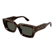 Zonnebril Gucci , Brown , Unisex