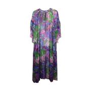 Pre-owned Silk dresses Dolce & Gabbana Pre-owned , Multicolor , Dames