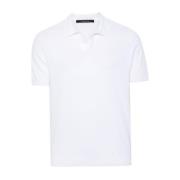 Polo Shirts Tagliatore , White , Heren