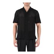 Sangallo Cutout Overhemd Tagliatore , Black , Heren