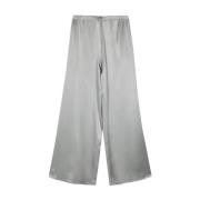 Wide Trousers Antonelli Firenze , Gray , Dames